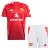 Maglia ufficiale Manchester United Casa 2024-25 per Bambino